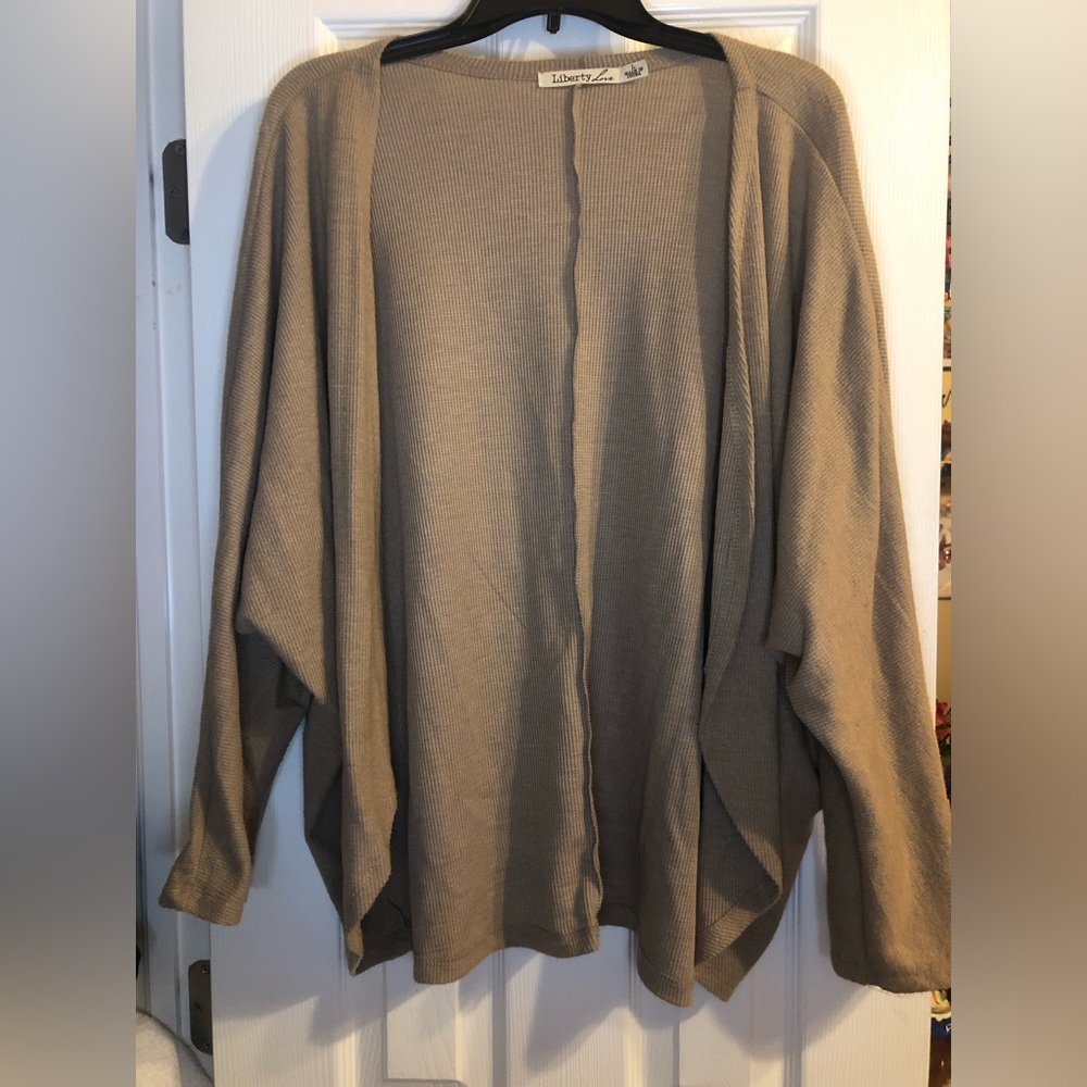 cute winter cover up beige colored